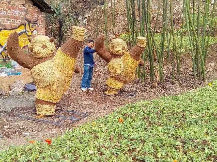 重庆稻草人雕塑——融合巴渝乡土韵，解锁全场景文旅美学新可能